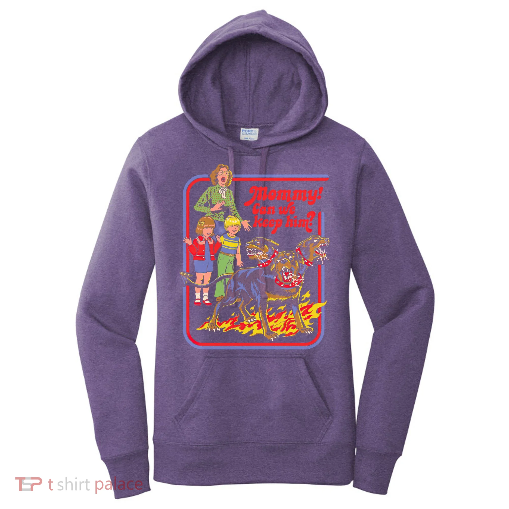 Mommy Can We Keep Him Women's Hoodie