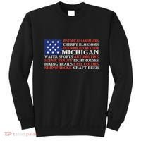 Michigan Characteristic Words Sweatshirt thumb 0