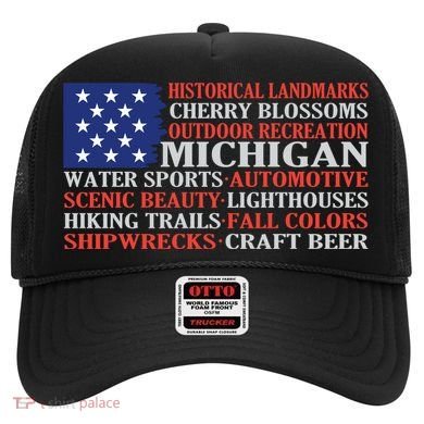 Michigan Characteristic Words Hat
