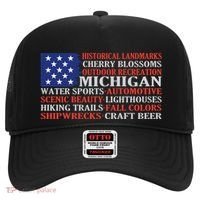 Michigan Characteristic Words Hat thumb 0