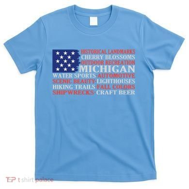 Michigan Characteristic Words T-Shirt