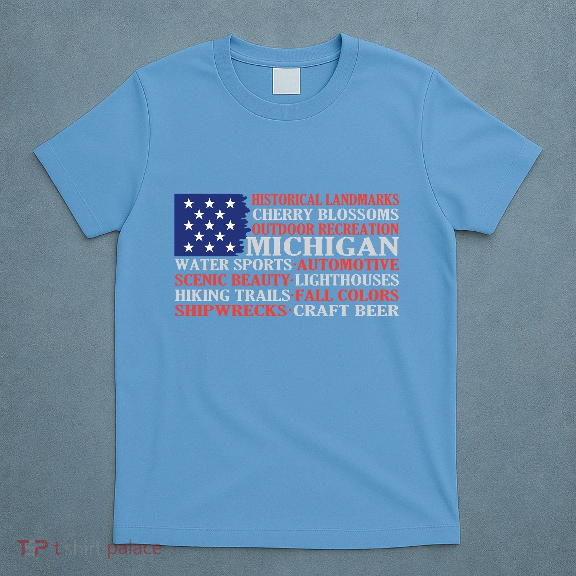 Michigan Characteristic Words T-Shirt