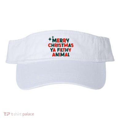 Merry Christmas Ya Filthy Animals Funny Christmas Visor