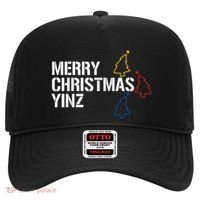 Merry Christmas Yinz With Pittsburgh Christmas Trees Funny Hat thumb 0