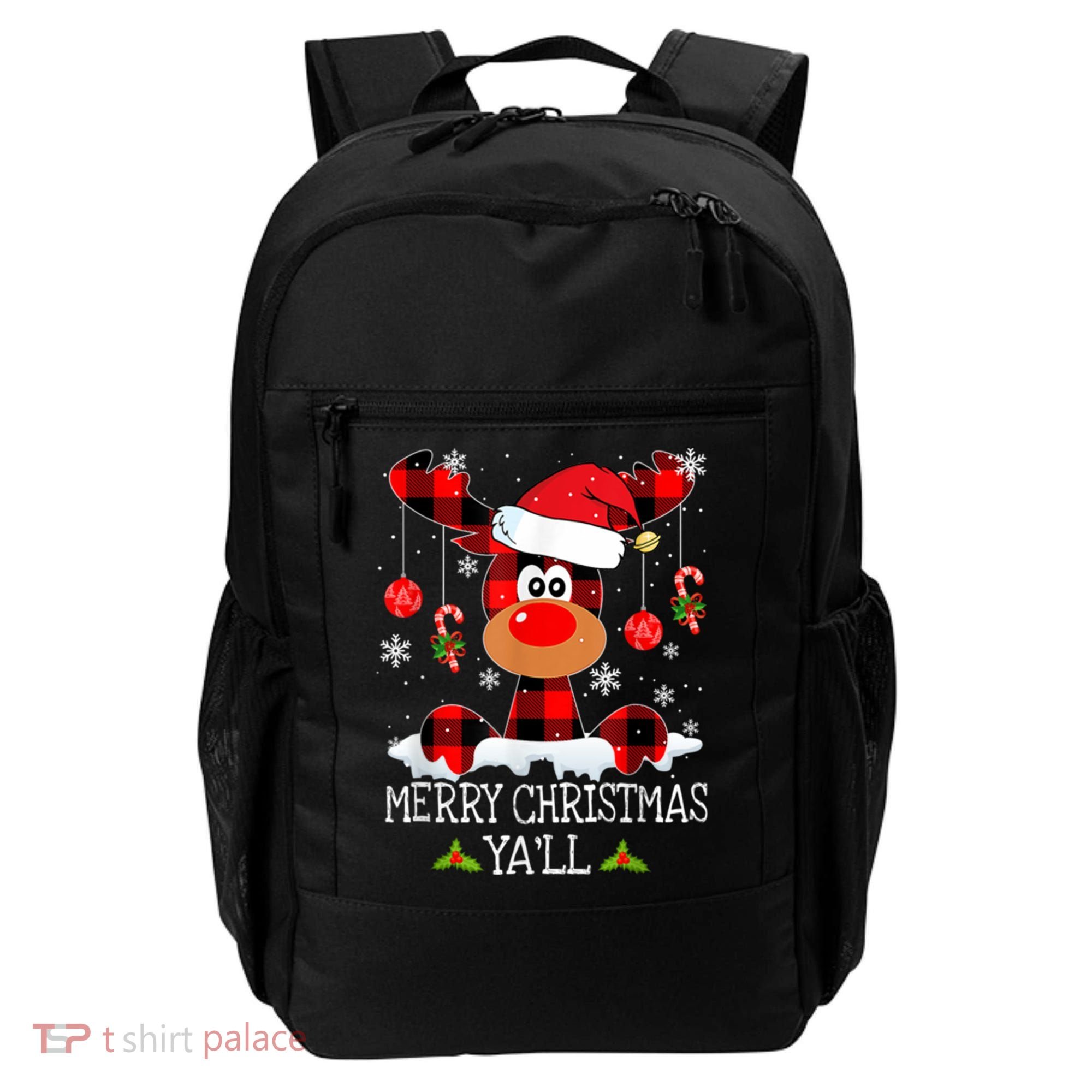 Merry Christmas Ya'll Cute Reindeer Backpack