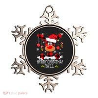 Merry Christmas Ya'll Cute Reindeer Ornament thumb 0