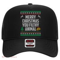 Merry Christmas You Filthy Animal Ugly Hat thumb 0
