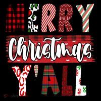 Merry Christmas Yall Holiday Festive Fun Coffee Mug thumb 5