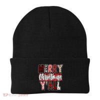 Merry Christmas Yall Holiday Festive Fun Beanie thumb 0
