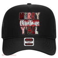 Merry Christmas Yall Holiday Festive Fun Hat thumb 0