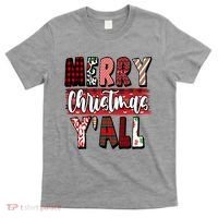 Merry Christmas Yall Holiday Festive Fun T-Shirt thumb 0