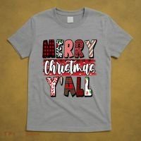 Merry Christmas Yall Holiday Festive Fun T-Shirt thumb 5