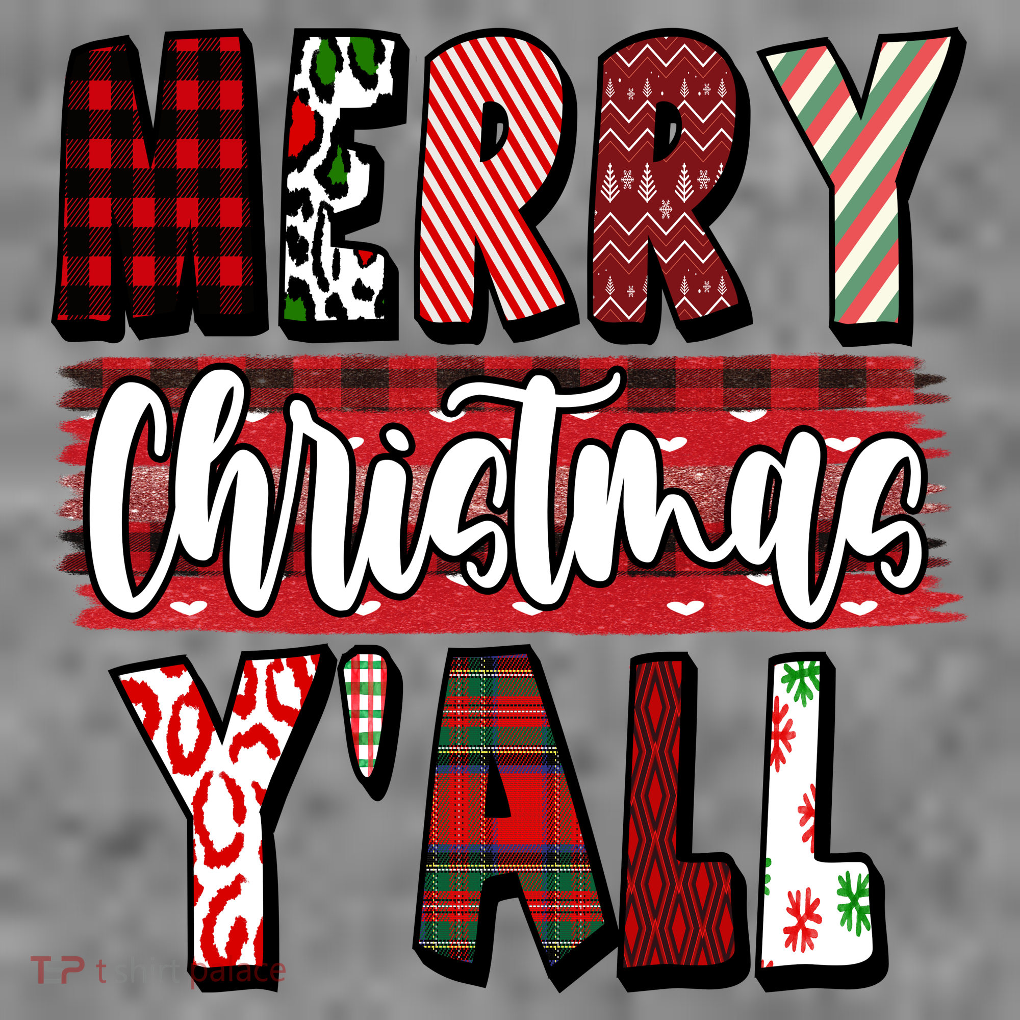 Merry Christmas Yall Holiday Festive Fun Women's Hoodie