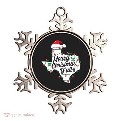 Merry Christmas Y'All Texas State Texan Ornament