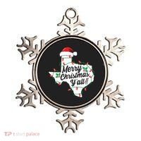 Merry Christmas Y'All Texas State Texan Ornament thumb 0