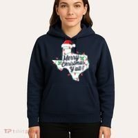 Merry Christmas Y'All Texas State Texan Hoodie thumb 5