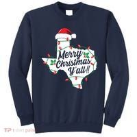 Merry Christmas Y'All Texas State Texan Sweatshirt thumb 0