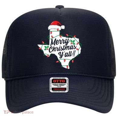 Merry Christmas Y'All Texas State Texan Hat