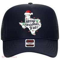 Merry Christmas Y'All Texas State Texan Hat thumb 0