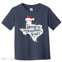 Merry Christmas Y'All Texas State Texan Toddler T-Shirt thumb 0