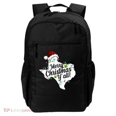 Merry Christmas Y'all Texas State Backpack