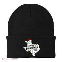 Merry Christmas Y'all Texas State Beanie thumb 0