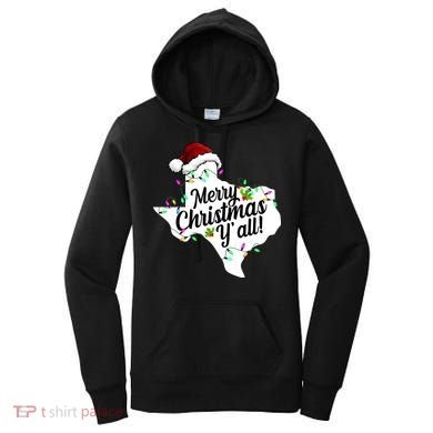 Merry Christmas Y'all Texas State Women's Hoodie