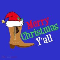 Merry Christmas YAll Funny Texas Cow Holiday Gift Visor thumb 3