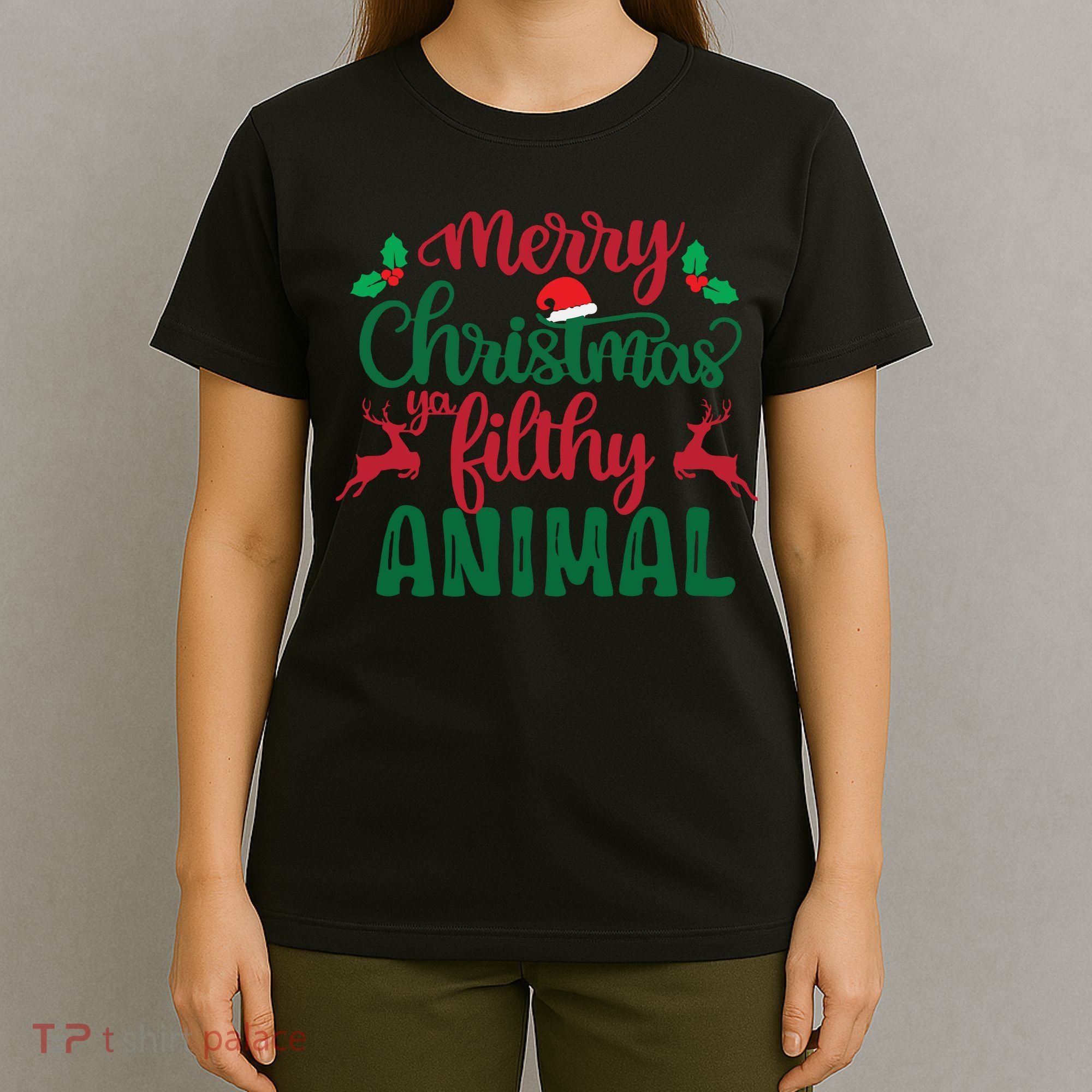 Merry Christmas Ya Filthy Animal T-Shirt