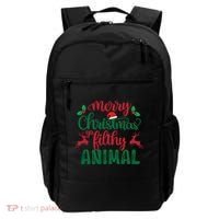 Merry Christmas Ya Filthy Animal Backpack thumb 0