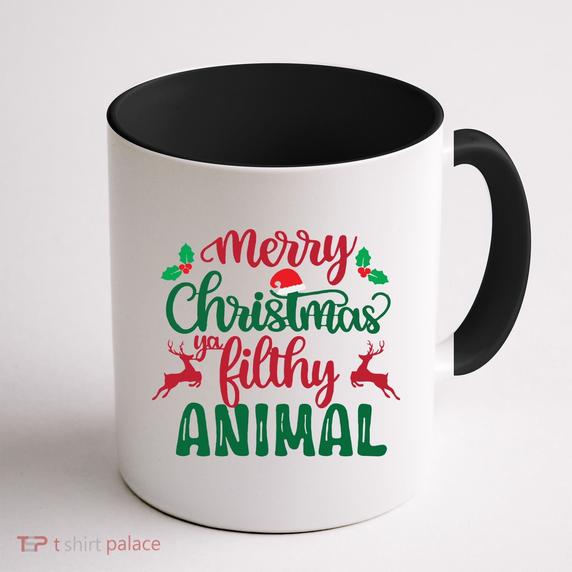 Merry Christmas Ya Filthy Animal Coffee Mug