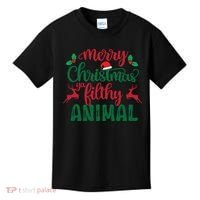 Merry Christmas Ya Filthy Animal Kids T-Shirt thumb 0