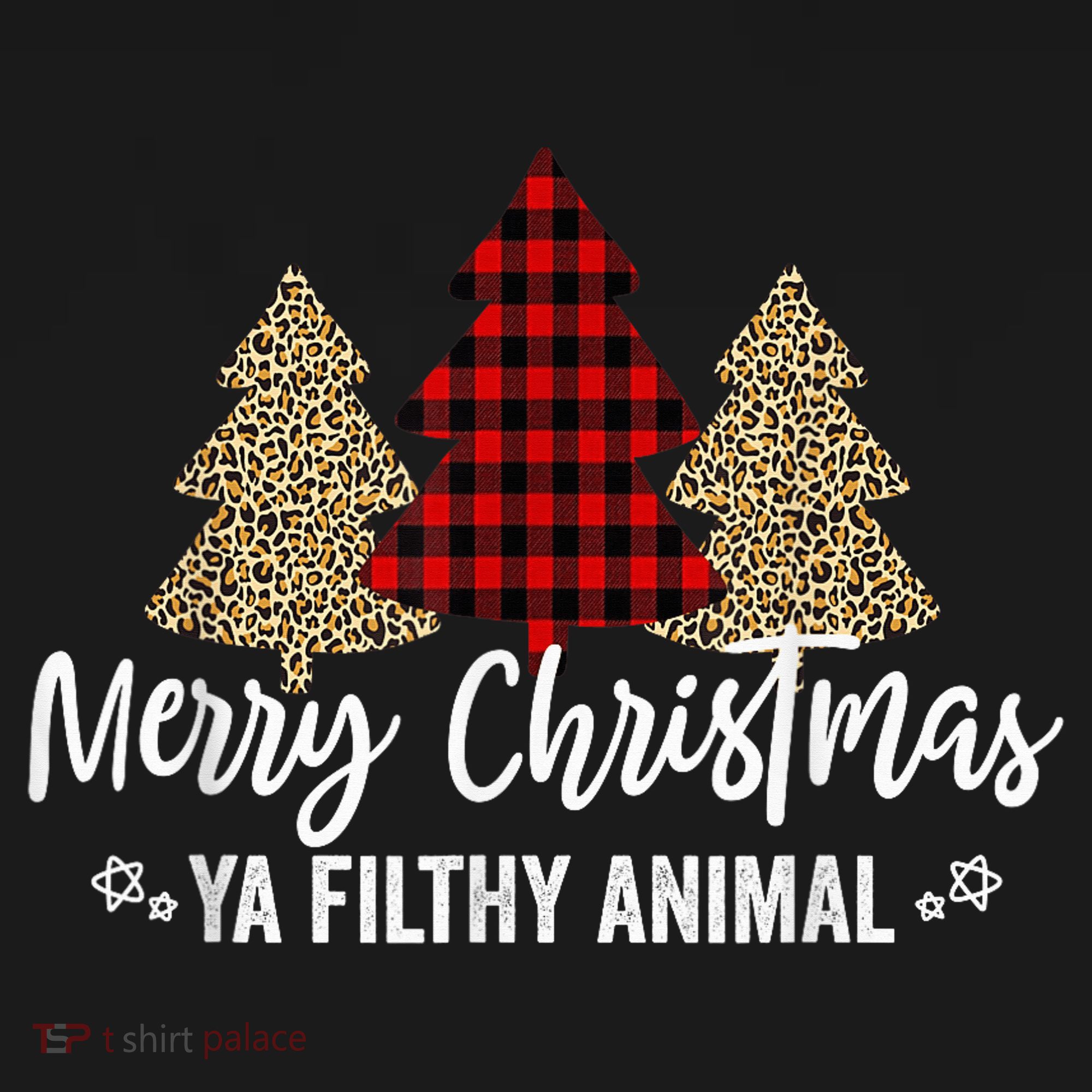 Merry Christmas Ya Filthy Animals Funny Christmas Women's Hoodie