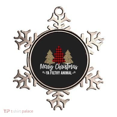 Merry Christmas Ya Filthy Animals Funny Christmas Ornament