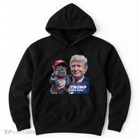 Moo Deng Trump And The HippoS Campaign Journey Hoodie thumb 0