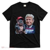 Moo Deng Trump And The HippoS Campaign Journey T-Shirt thumb 0