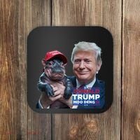 Moo Deng Trump And The HippoS Campaign Journey Coaster thumb 0