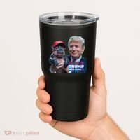 Moo Deng Trump And The HippoS Campaign Journey Tumbler thumb 2