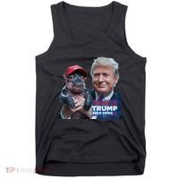 Moo Deng Trump And The HippoS Campaign Journey Tank Top thumb 0