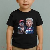 Moo Deng Trump And The HippoS Campaign Journey Toddler T-Shirt thumb 2
