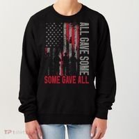 Memorial Day 2024 All Gave Some Some Gave All Veteran Women's Sweatshirt thumb 0