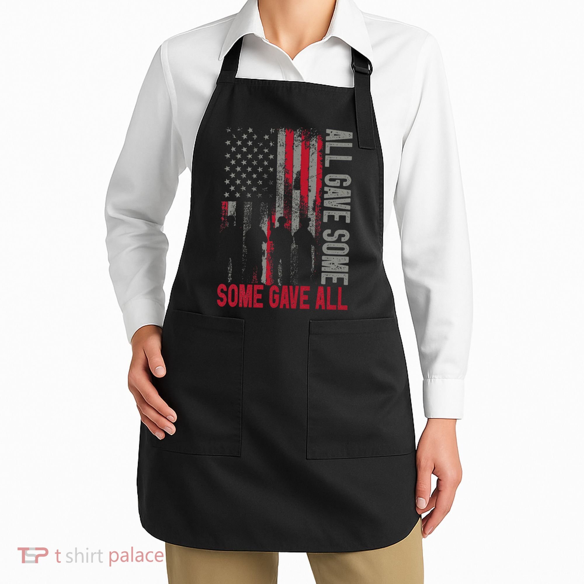 Memorial Day 2024 All Gave Some Some Gave All Veteran Apron