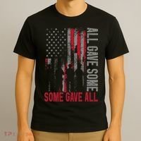 Memorial Day 2024 All Gave Some Some Gave All Veteran T-Shirt thumb 3