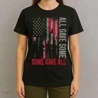 Memorial Day 2024 All Gave Some Some Gave All Veteran T-Shirt thumb 4