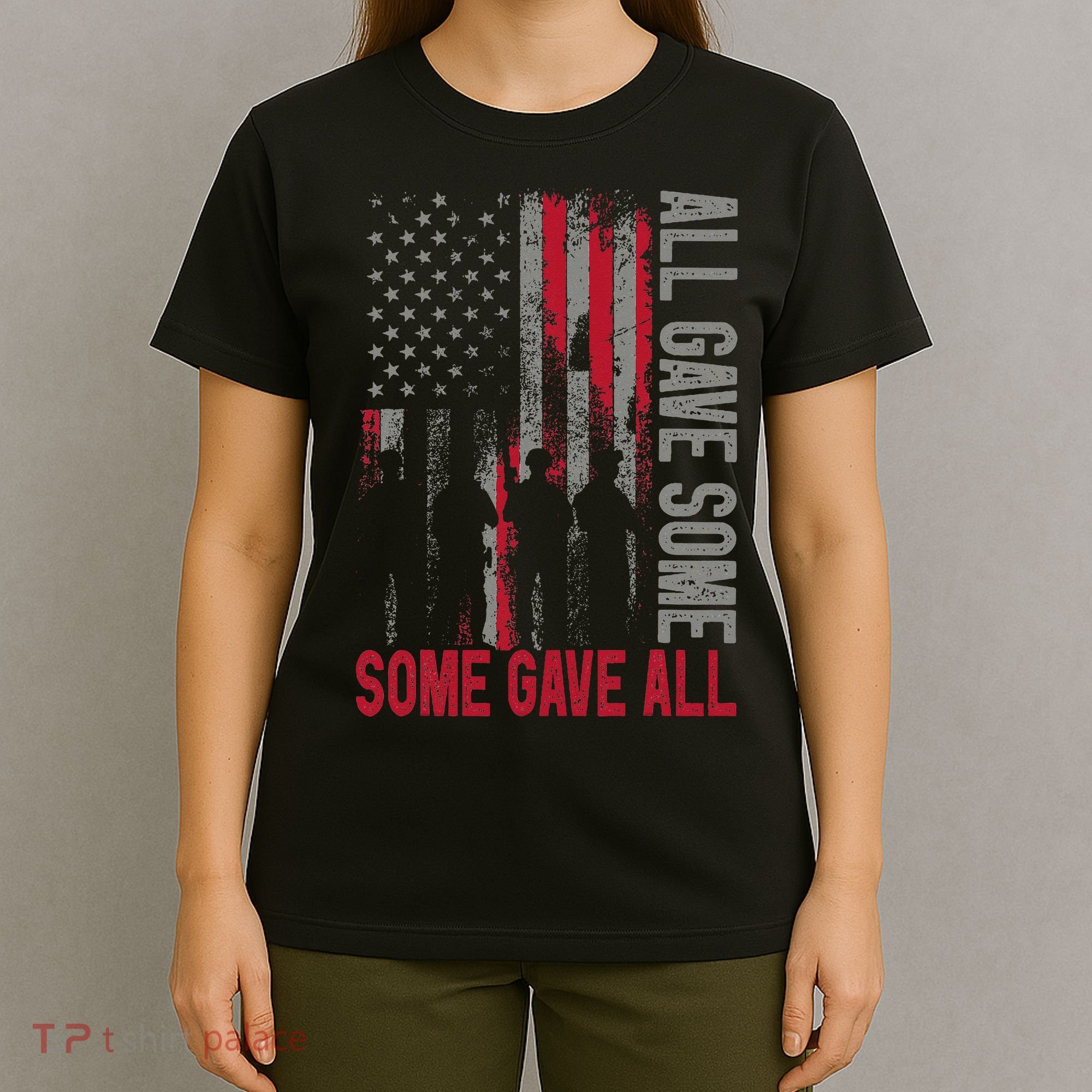 Memorial Day 2024 All Gave Some Some Gave All Veteran T-Shirt