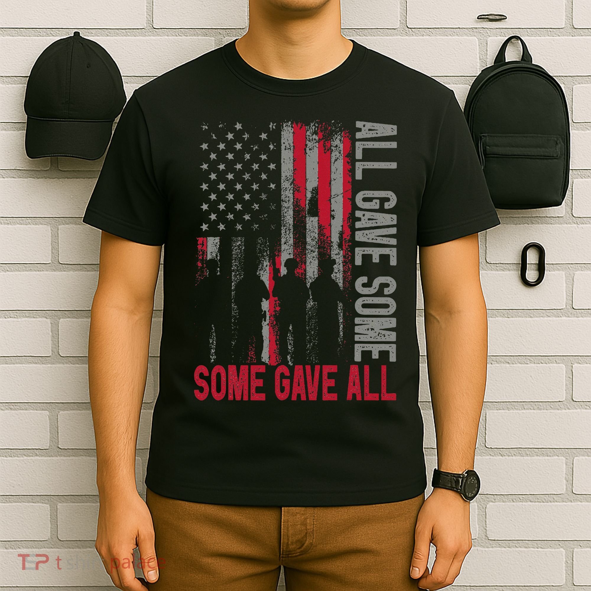 Memorial Day 2024 All Gave Some Some Gave All Veteran T-Shirt
