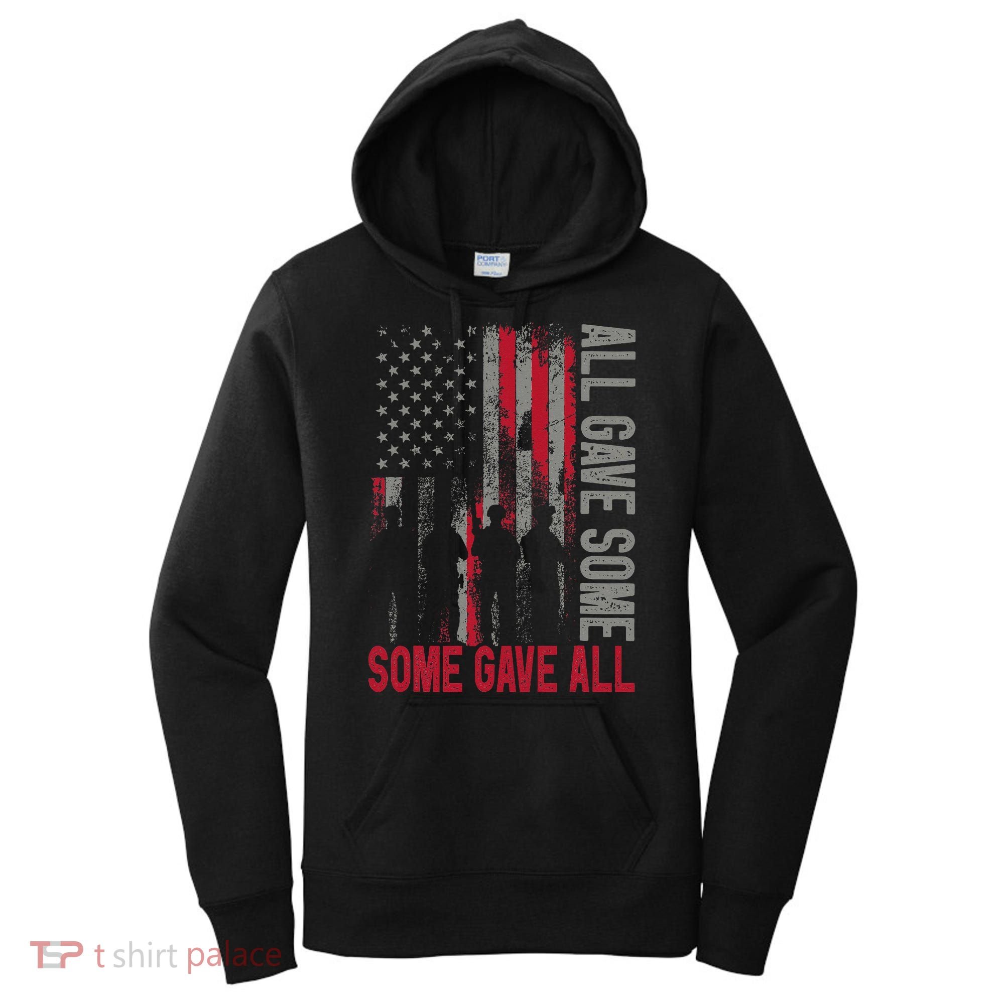 Memorial Day 2024 All Gave Some Some Gave All Veteran Women's Hoodie