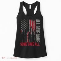 Memorial Day 2024 All Gave Some Some Gave All Veteran Women's Tank Top thumb 0