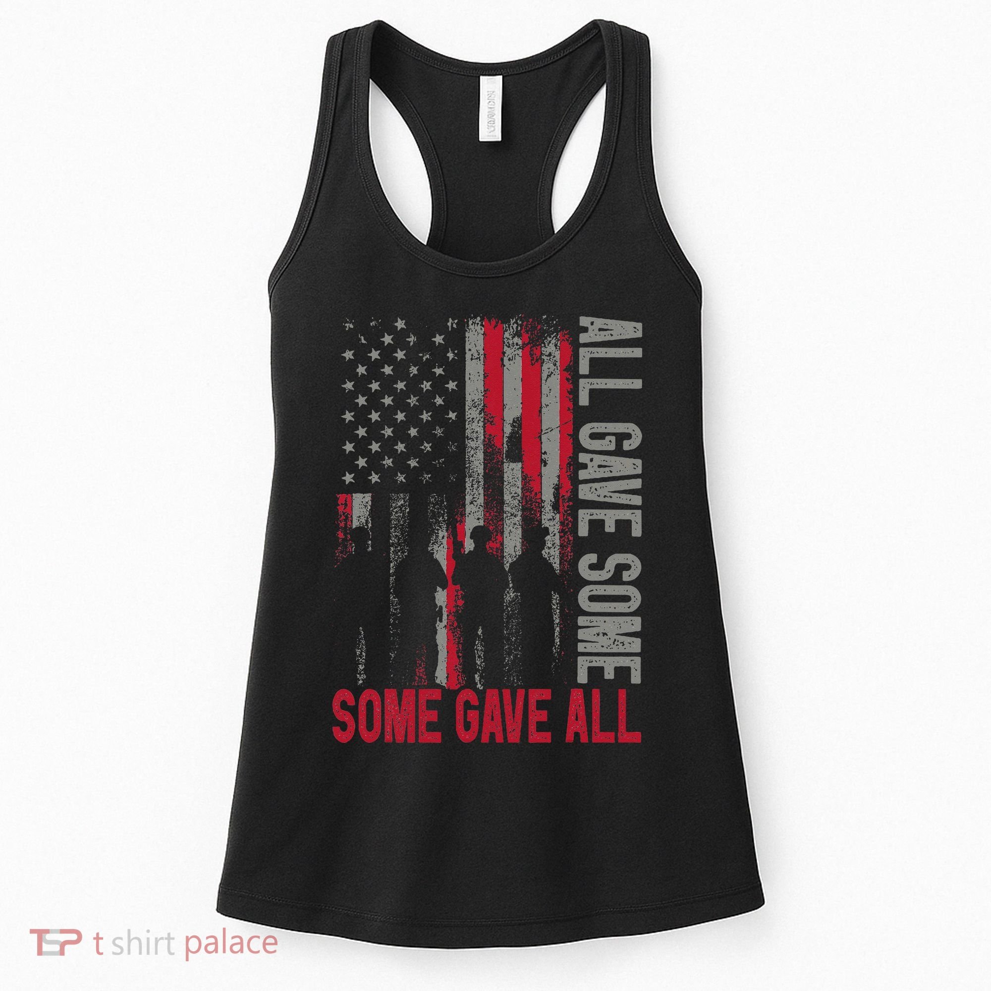 Memorial Day 2024 All Gave Some Some Gave All Veteran Women's Tank Top