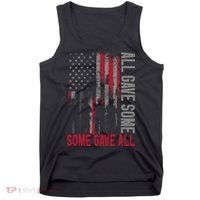 Memorial Day 2024 All Gave Some Some Gave All Veteran Tank Top thumb 0